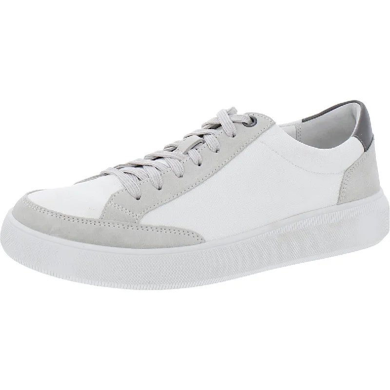 Athletic shoes for workout fans -Vince Mens Mason Canvas Lace-Up Casual And Fashion Sneakers