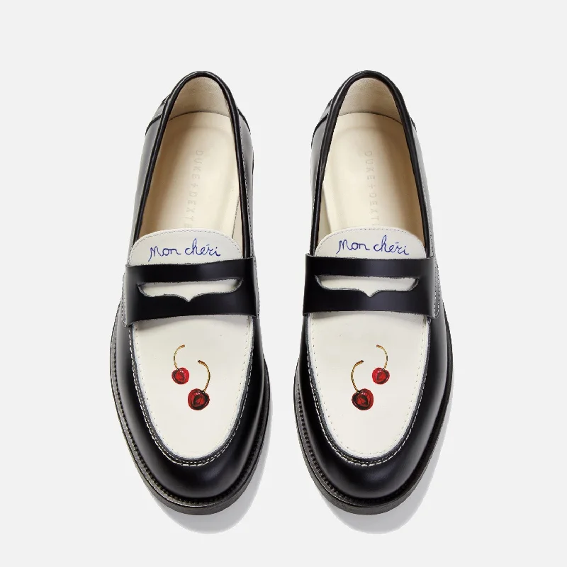 Best loafers for summer night walks-Wilde Cherry Penny Loafer - Men's