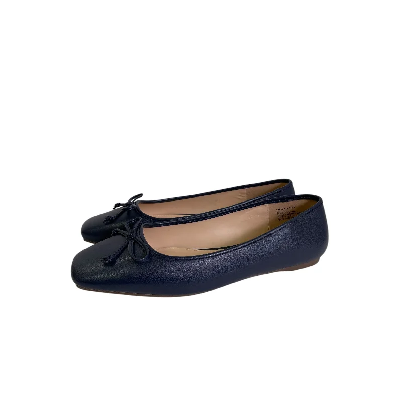 Flats for long snowy dinners -Shoes Flats By Liz Claiborne In Blue, Size:10