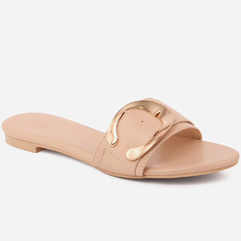 Slippers with ritzy nap vibes -Women "MONICA" Light Weight Slip On Slippers