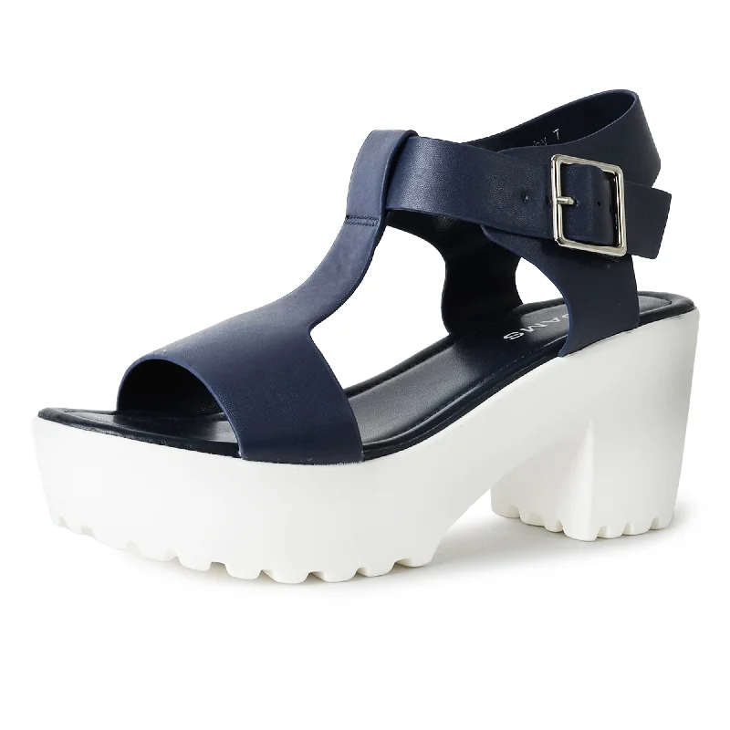 Cheap sandals for quick beach evenings-Corby | Navy