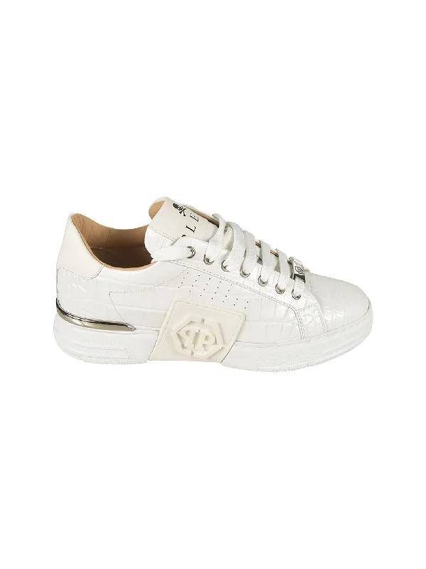 Athletic shoes for active lifestyles -Philipp Plein Chic Wedge Sneakers for Women