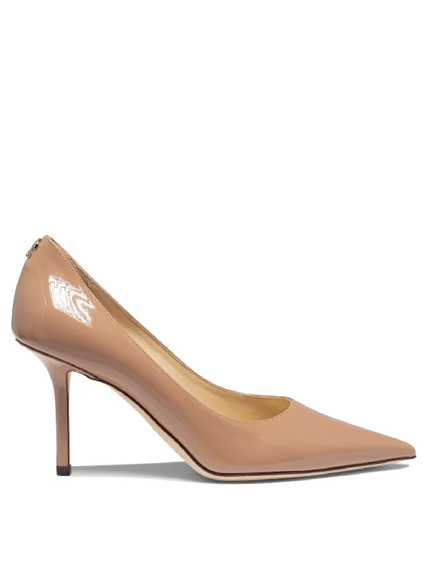 High heels for mild evening walks -JIMMY CHOO Love 85 Mini Pumps