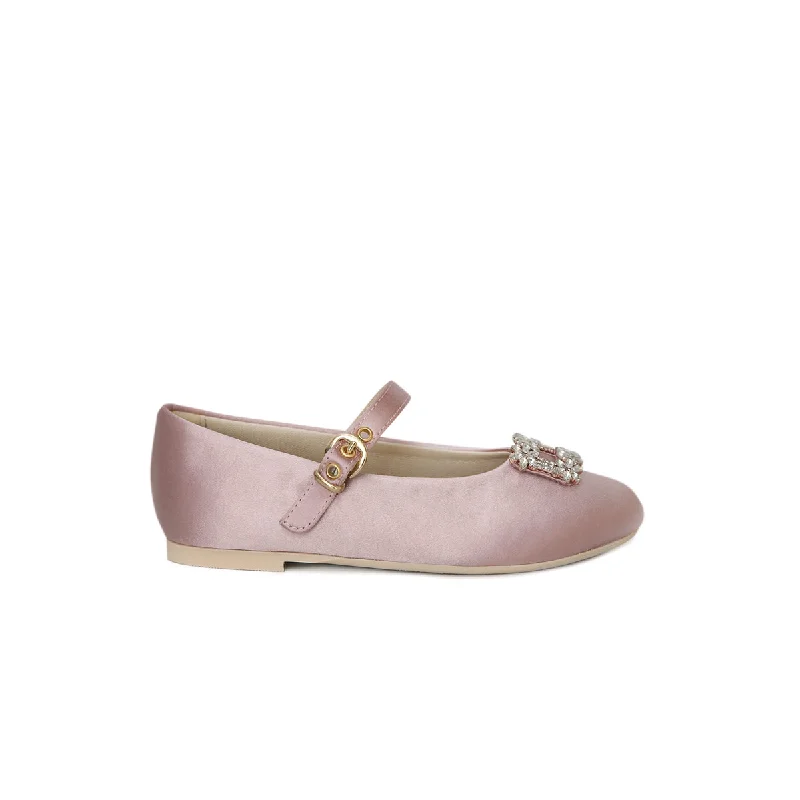 Lila Satin Shoes