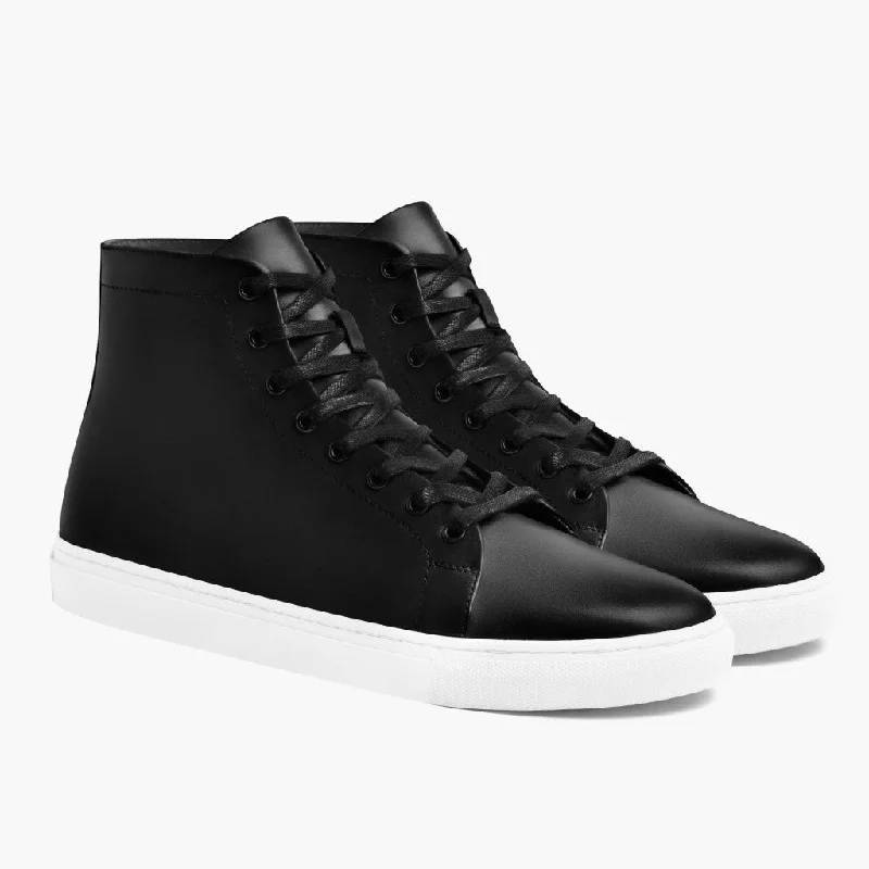 Athletic shoes for routine exercise -Premier High Top | Black