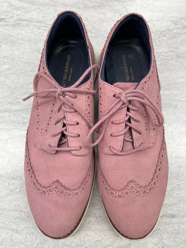 Flats for casual frost dinners -Shoes Flats By Cole-haan In Pink, Size: 8.5