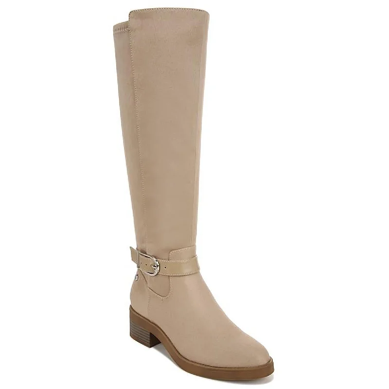 Boots for ridge trail tinkering -LifeStride Womens Brooks Faux Suede Wide Calf Knee-High Boots