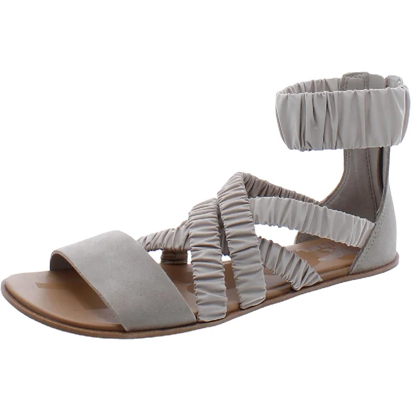 Comfortable sandals for hot coastal evenings-Sorel Womens Ella II Suede Ankle Strap Gladiator Sandals