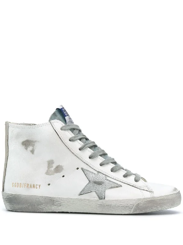 Athletic shoes for serious runners -GOLDEN GOOSE Women's 24SS White Sneakers - Trendy and Comfortable