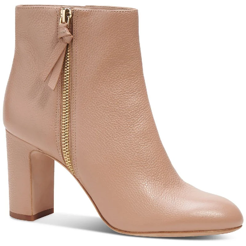 Boots with frugal cheer gifts -Kate Spade New York Womens Knott Zip Boot Leather Pull On Mid-Calf Boots