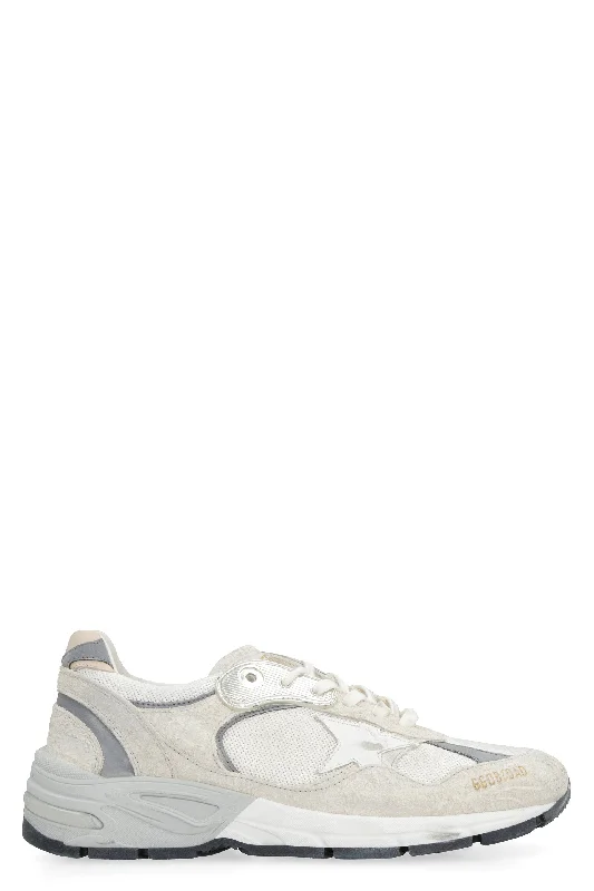 Athletic shoes with padded linings -GOLDEN GOOSE Vintage-Inspired Distressed Sneakers for Women