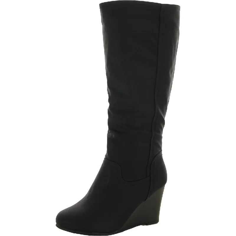 Ageless boots for cozy trails -Journee Collection Womens Langly  Pull On Tall Knee-High Boots