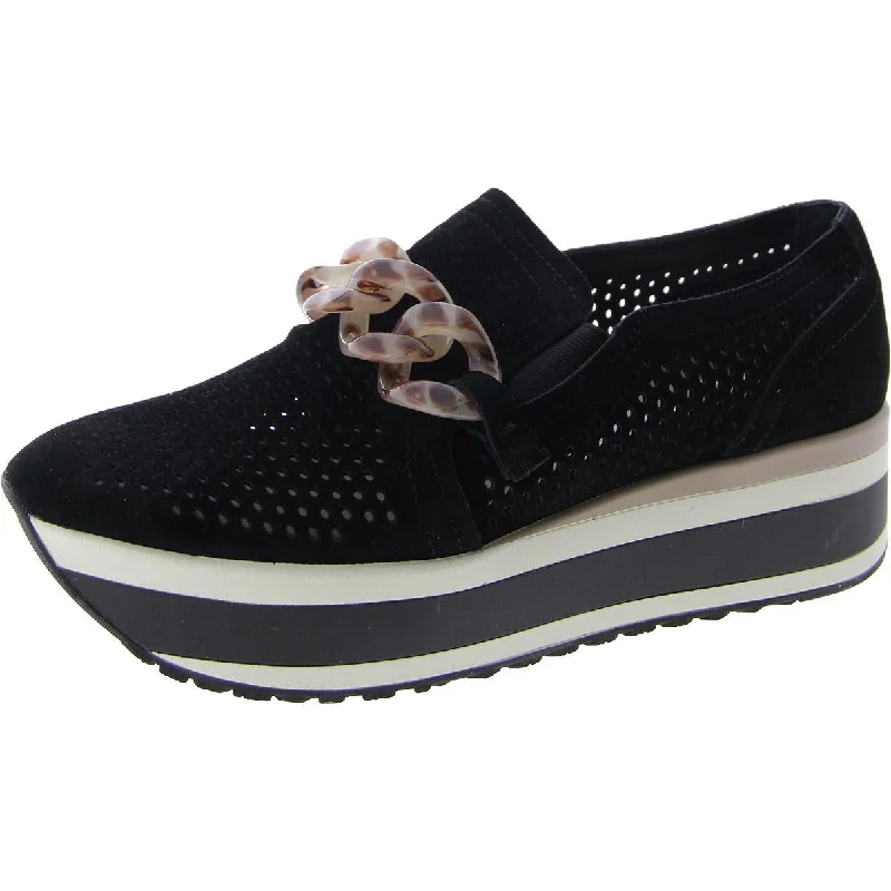 Athletic shoes for outdoor runs -Dolce Vita Womens Slip On Platforms Slip-On Sneakers