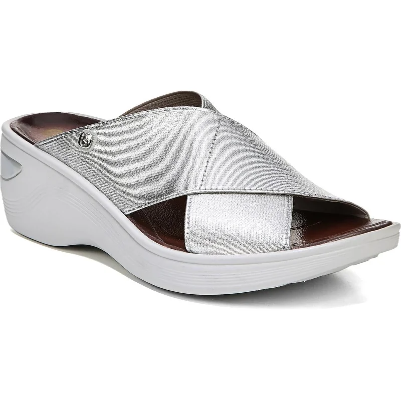 Premium sandals for chic shore evenings-Bzees Womens Desire Open Toe Wedge Sandals