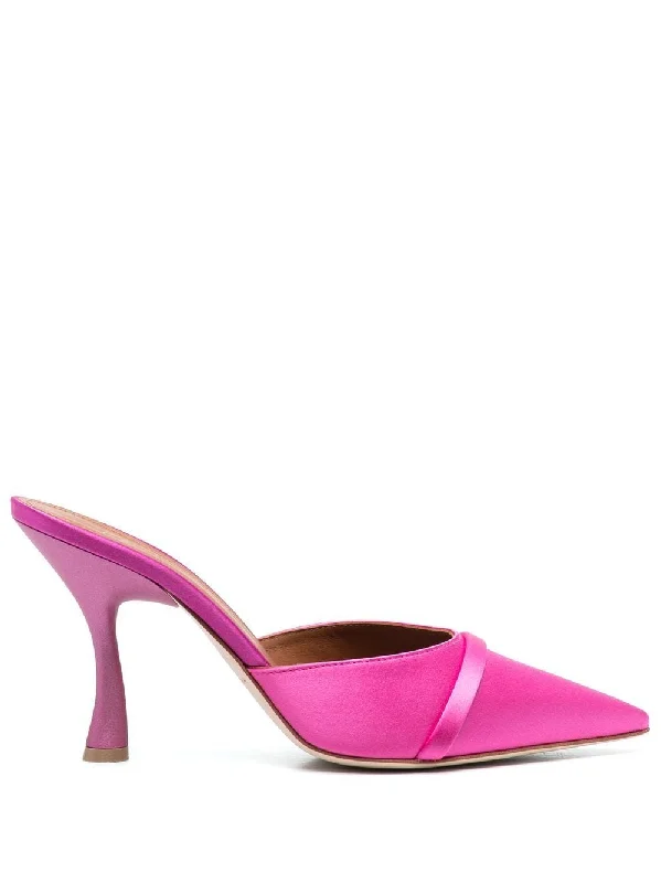 High heels for casual fall events -Malone Souliers Women's With Heel pink