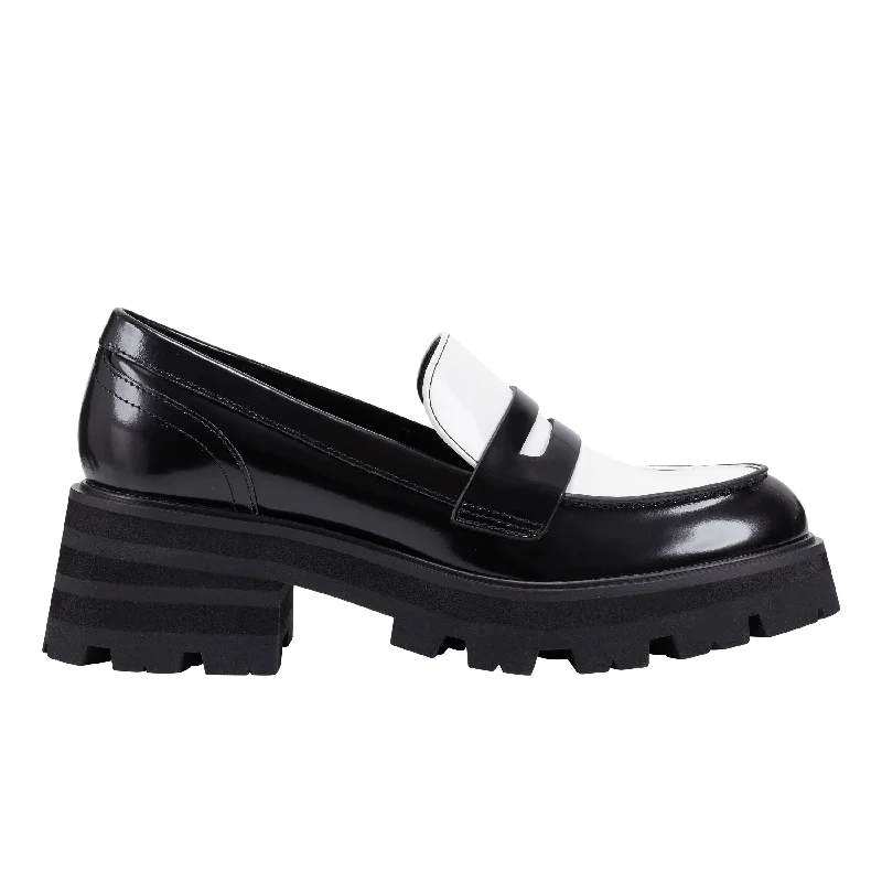 Cushioned loafers for cozy night walks-Latika Lug Sole Loafer