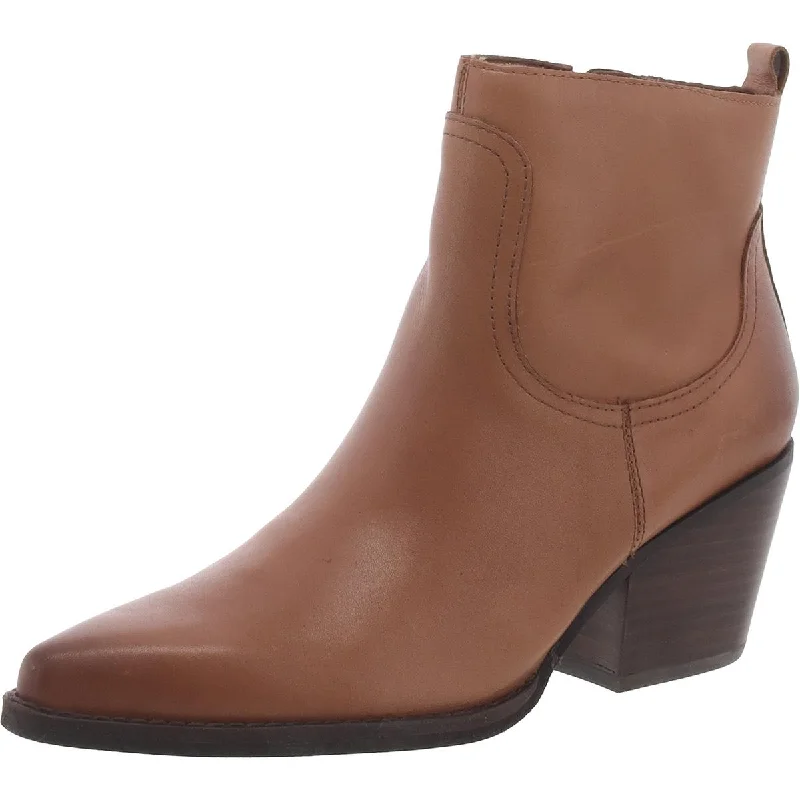 Boots with night ridge repose -Sam Edelman Womens Wendall Leather Block Heel Cowboy, Western Boots