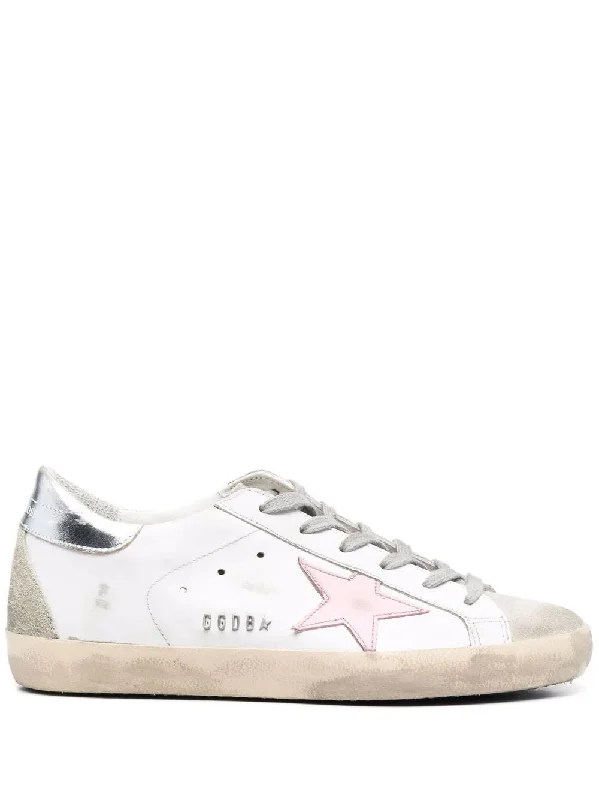 Athletic shoes with supportive midsoles -GOLDEN GOOSE Super-Star Sneakers for Women