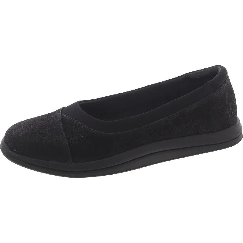 Athletic shoes with bendable soles -Cloudsteppers by Clarks Womens Slip On Round Toe Slip-On Sneakers