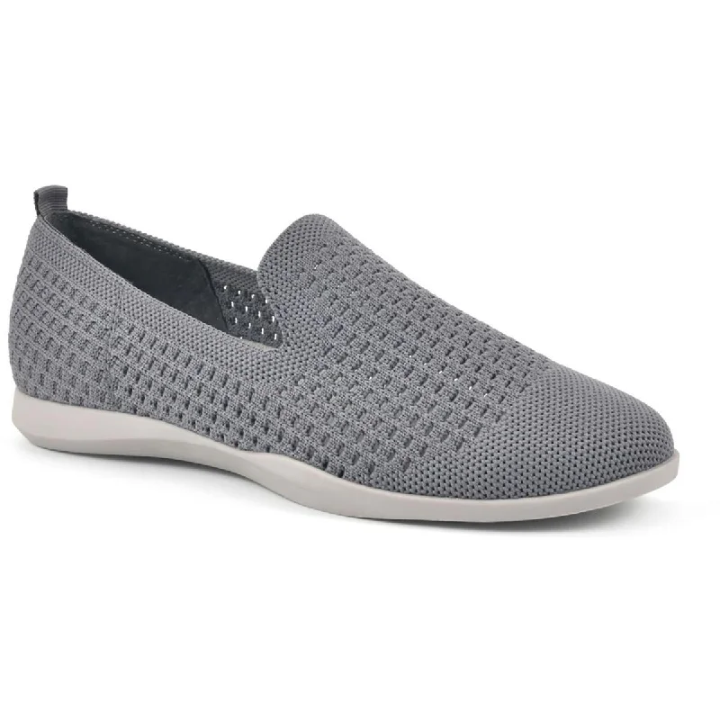 Athletic shoes for evening walks -Cliffs by White Mountain Womens Pamper Knit Casual Slip-On Sneakers