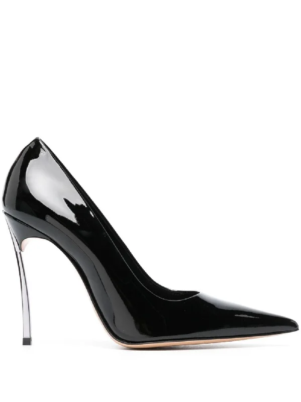 High heels with gentle sole cushioning -CASADEI Pointed Toe Pumps - 100MM Height