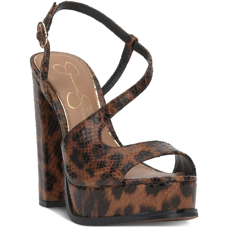 Stylish sandals for evening shore evenings-Jessica Simpson Womens GAFIRA Block Heels