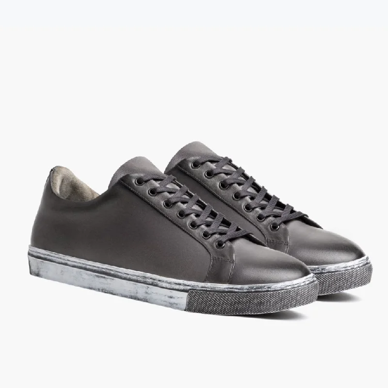 Athletic shoes with durable soles -Premier Low Top | Distressed Grey