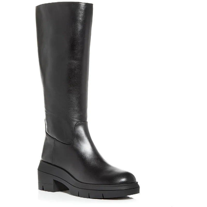 Boots with chill ridge repose -Stuart Weitzman Womens Norah Leather Comfort Knee-High Boots