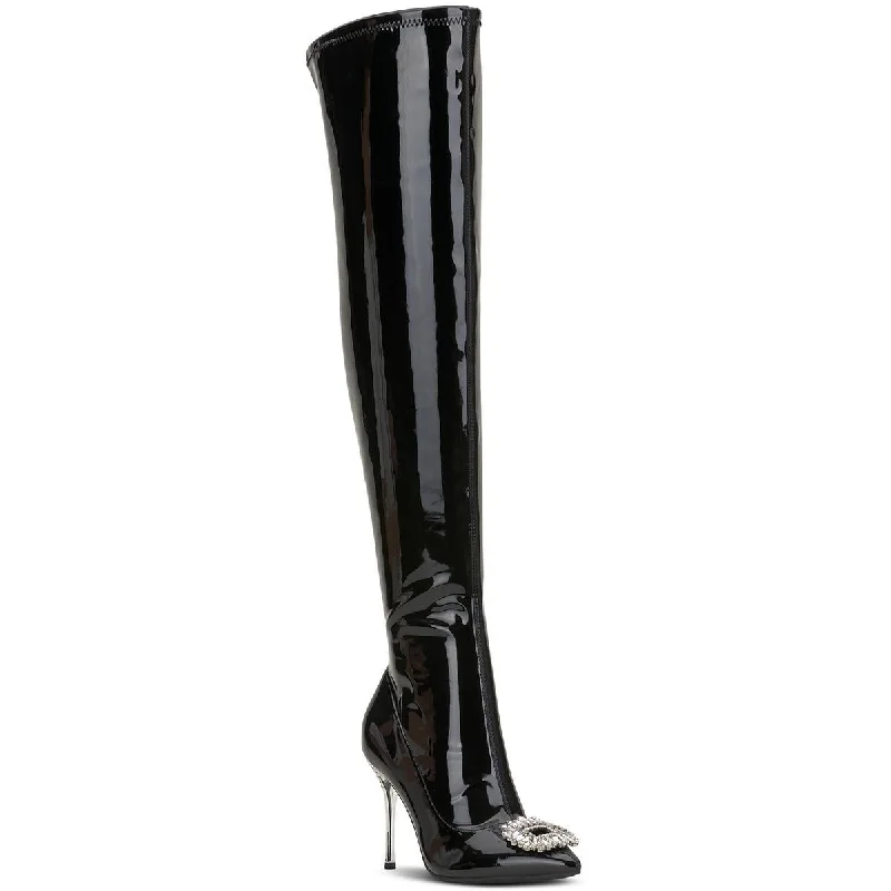 Boots with earthy ridge hush -INC Womens Romina Pumps Tall Knee-High Boots