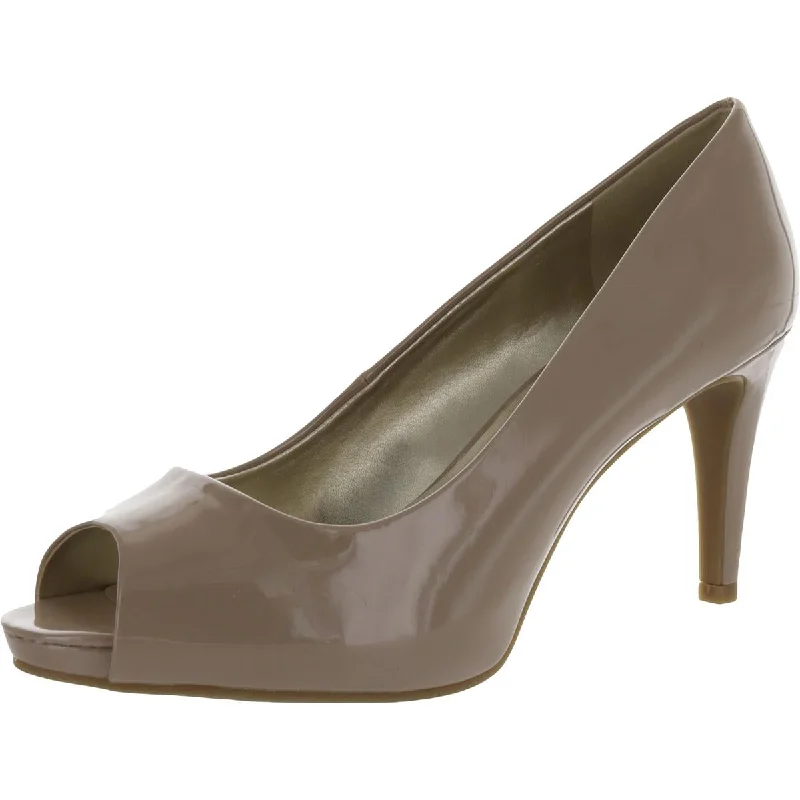 High heels with comfy sole linings -Bandolino Womens Rainaa 3 Patent Dress Pumps