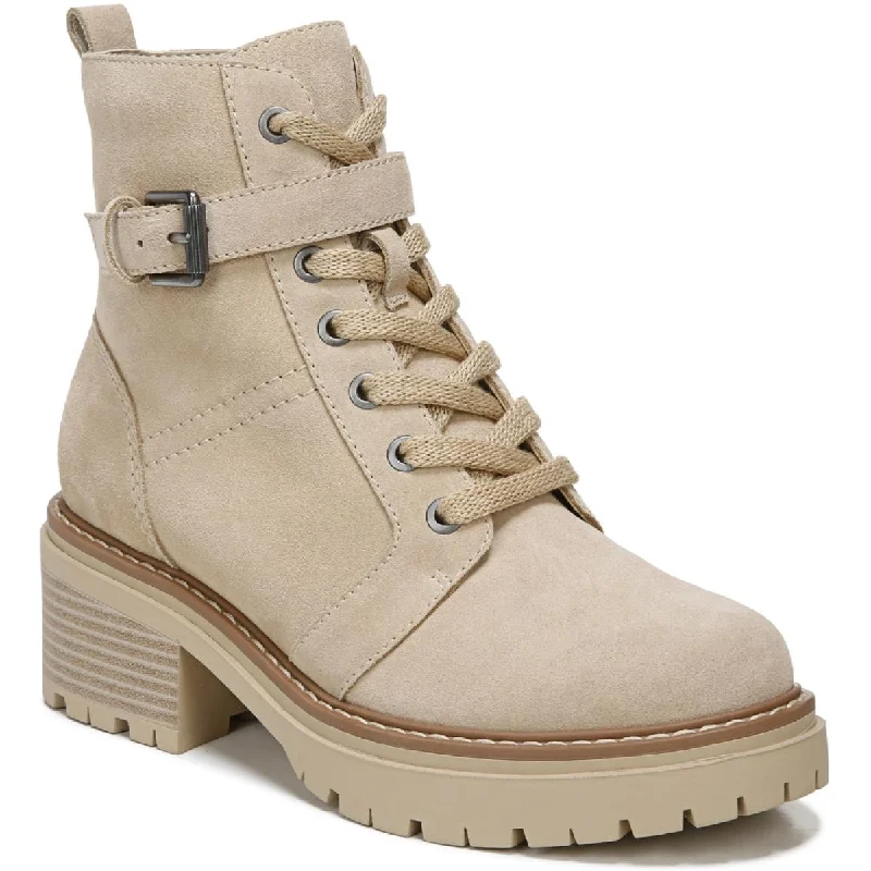 Low-cost canvas boots online -Naturalizer Womens Jac Water Repellent Ankle Combat & Lace-up Boots