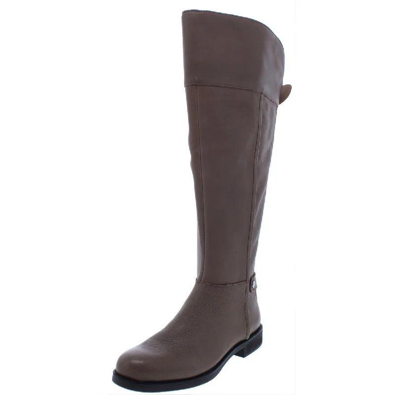 Boots with back trail lift -Franco Sarto Womens Christine Wide Calf Knee-High Boots