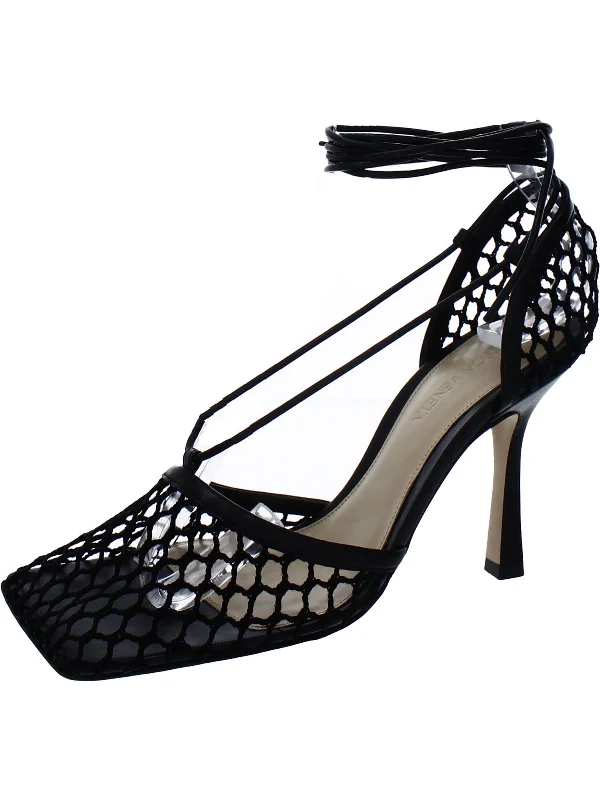 High heels with clean heel patterns -STRETCH SANDAL Womens Dress Evening Pumps