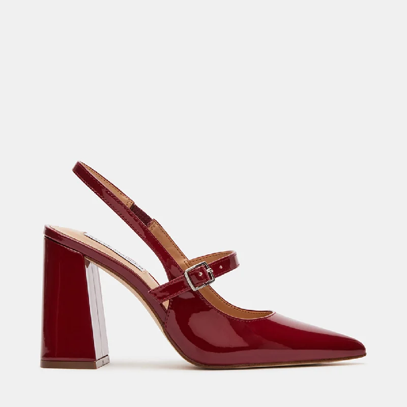 MAEGAN BURGUNDY PATENT