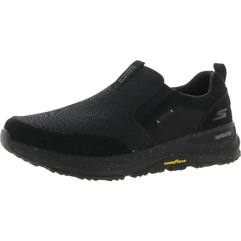 Athletic shoes for sports fans -Skechers Mens Go Walk Outdoor - Andes Memory Foam Anti-Slip Slip-On Sneakers