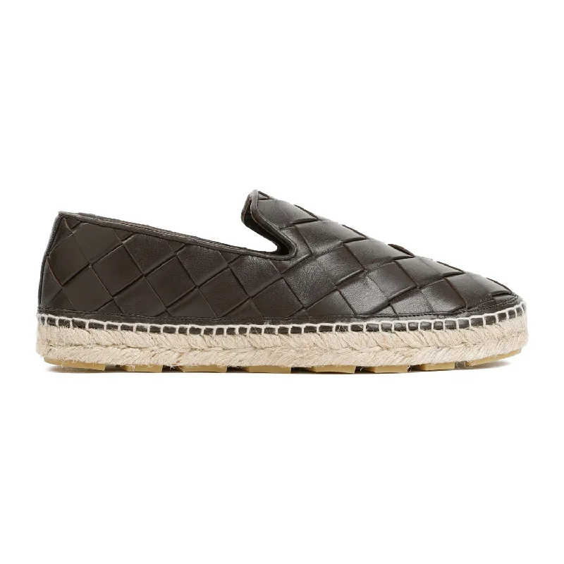 Athletic shoes with breathable mesh -BOTTEGA VENETA Women's Leather Jack Espadrilles