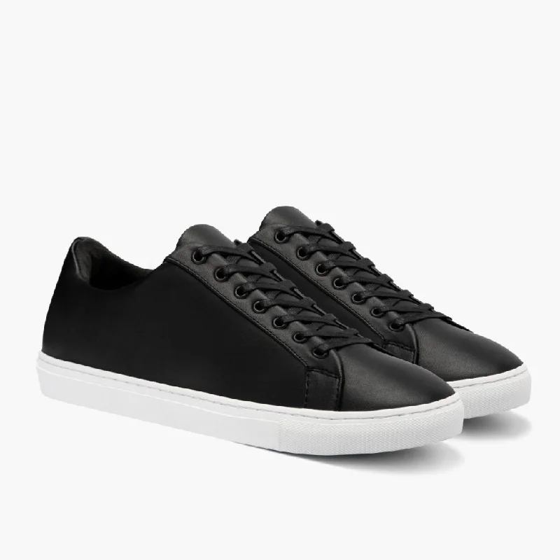 Athletic shoes with sturdy midsoles -Premier Low Top | Black