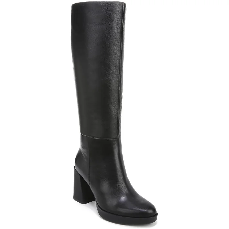 Boots with green ridge dens -Naturalizer Womens Narrow Calf Leather Knee-High Boots