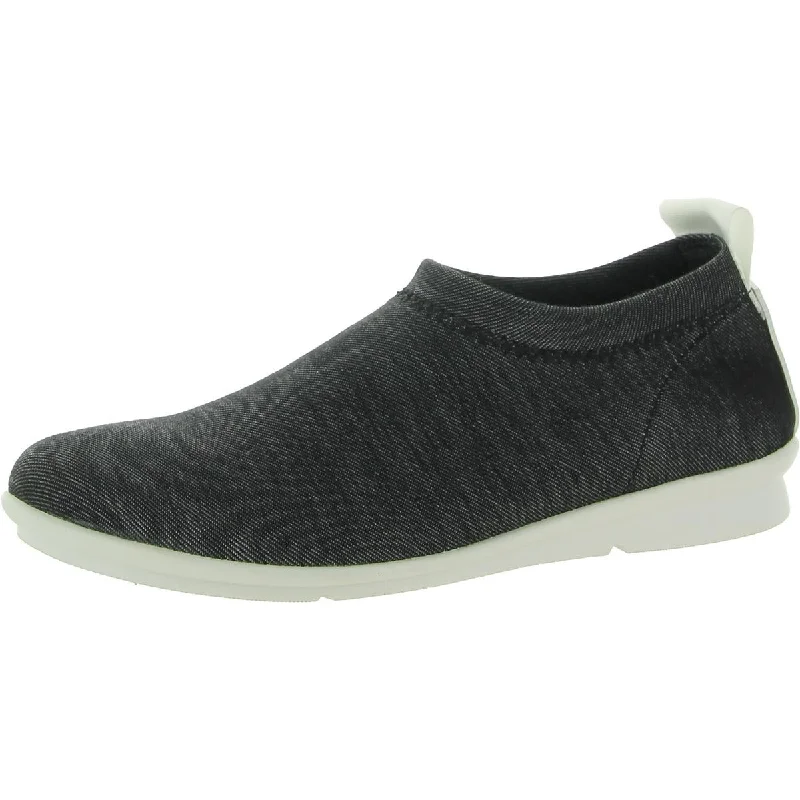 Athletic shoes for race practice -Bussola Womens Coimbra Calla Stretchy Slip on Slip-On Sneakers