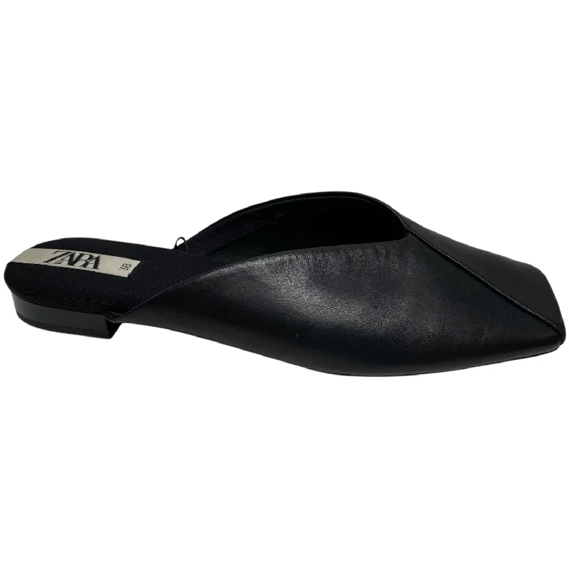 Flats with thick padded linings -Shoes Flats By Zara In Black, Size: 7.5