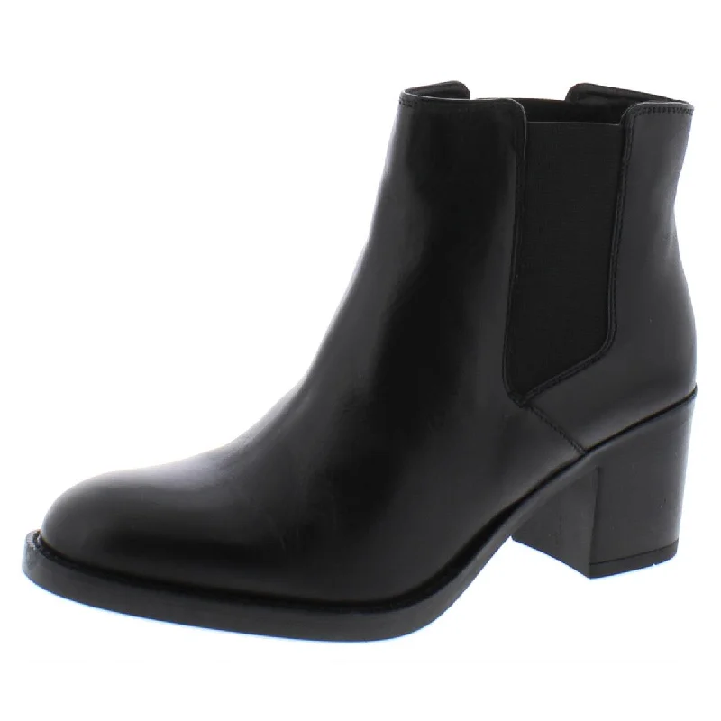 Toasty boots for frigid nights -Clarks Womens Mascapone Bay Leather Ankle Block Heel Boot