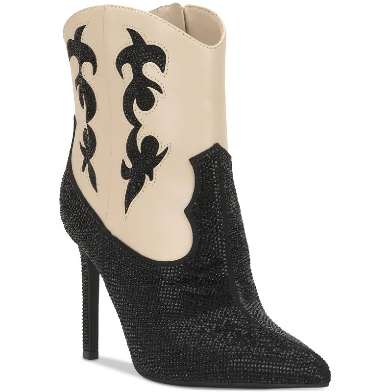 Boots for tale trail nights -INC Womens Embellished Cowboy, Western Boots