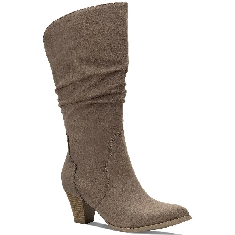 Boots with early ridge hush -Style & Co. Womens Arlenee Mid-Calf Boots