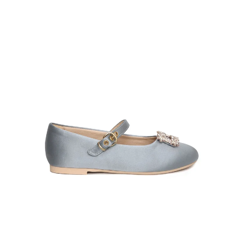 Lila Satin Shoes