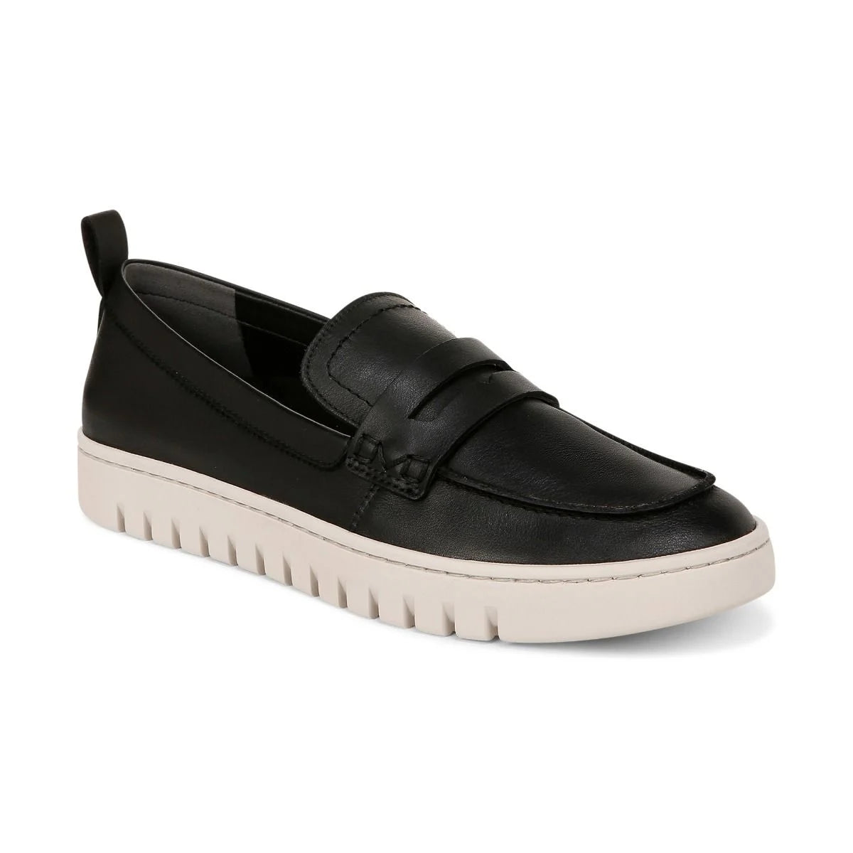 Soft loafers for cozy evening comfort-Vionic Uptown Loafer Black Leather Women's